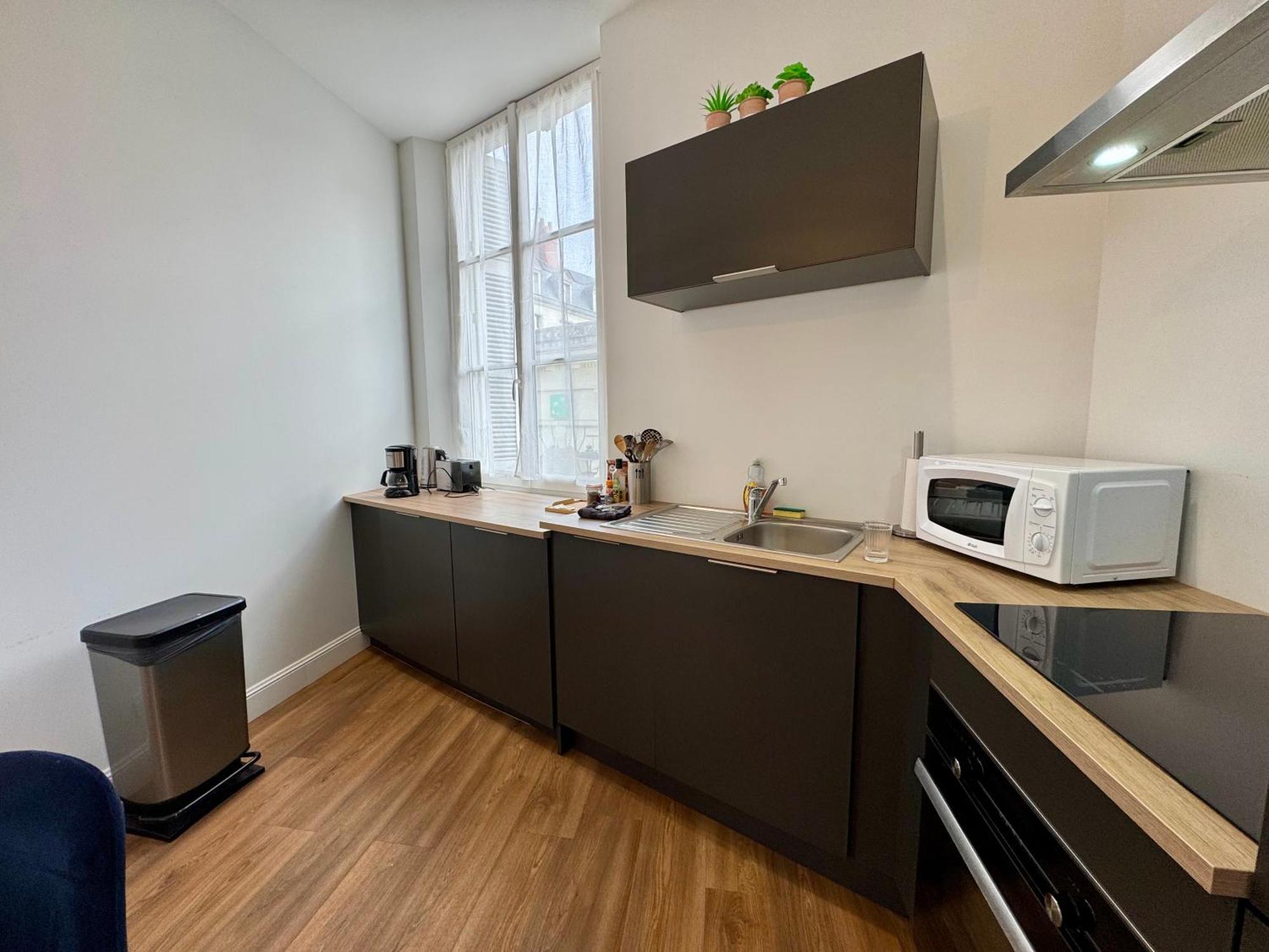 Appartement Le Corneille centre ville climatisé Saumur Extérieur photo